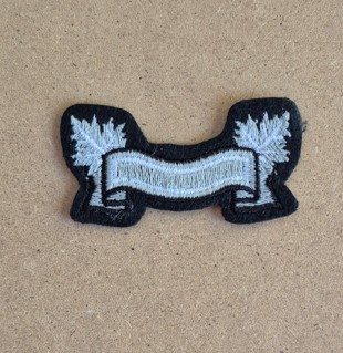 LOD badge Silver normal thread 1300SNT