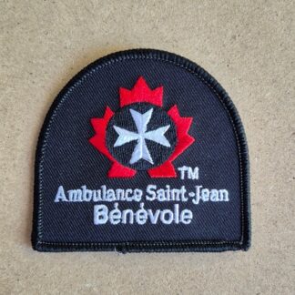 1178-F Volunteer Embroidered patch French