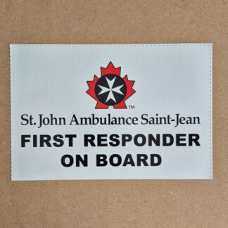 FIRST RESPONDER Decal