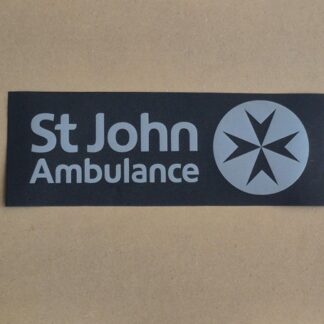 ST.JOHN AMBULANCE reflective patch with logo
