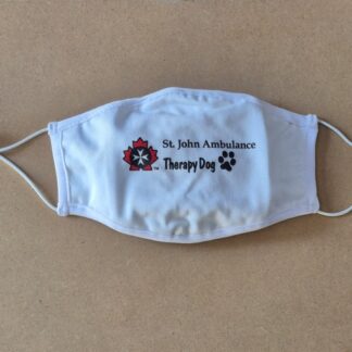 Cotton Face Mask Therapy Dog