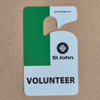 Car ID/Permit tag Canada Volunteer