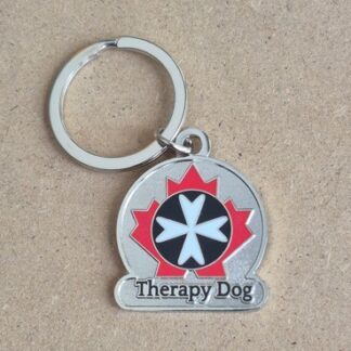 Therapy Dog  Keychain short