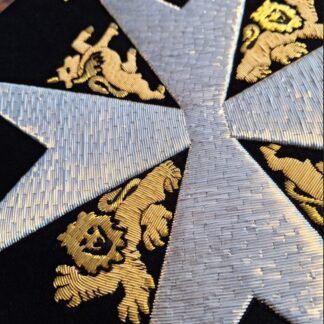 Full Embroidery Mantle Crest Knights of Justice 2273