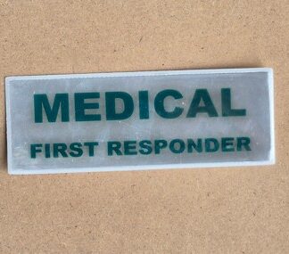 Medical First Responder Rubber Reflective