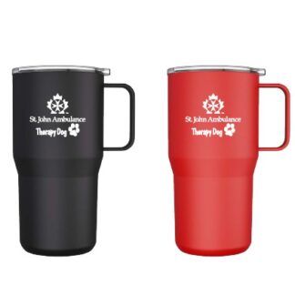 Fresh Start Trendy Travel Mug Therapy Dog