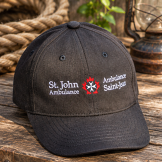 Heavy Weight Brushed Cotton Hat with larger logo